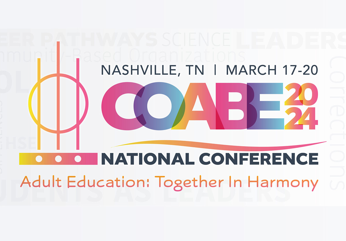 Join us at the 2024 COABE Conference in Nashville! Educators and Admins
