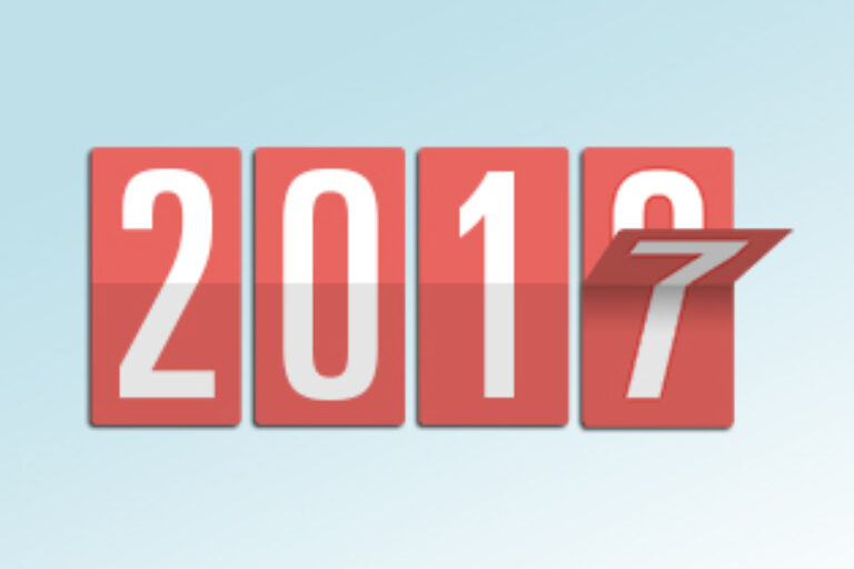 2017: The Year in Review
                      