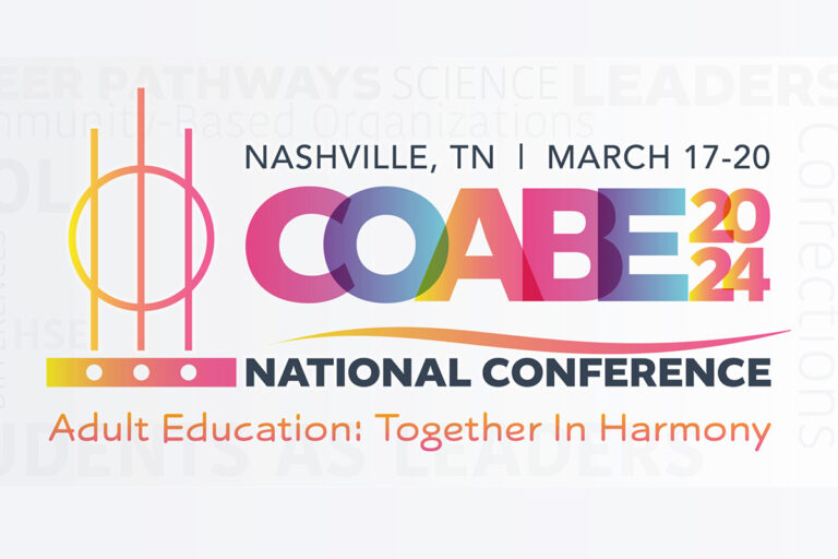 Join us at the 2024 COABE Conference in Nashville!
                      